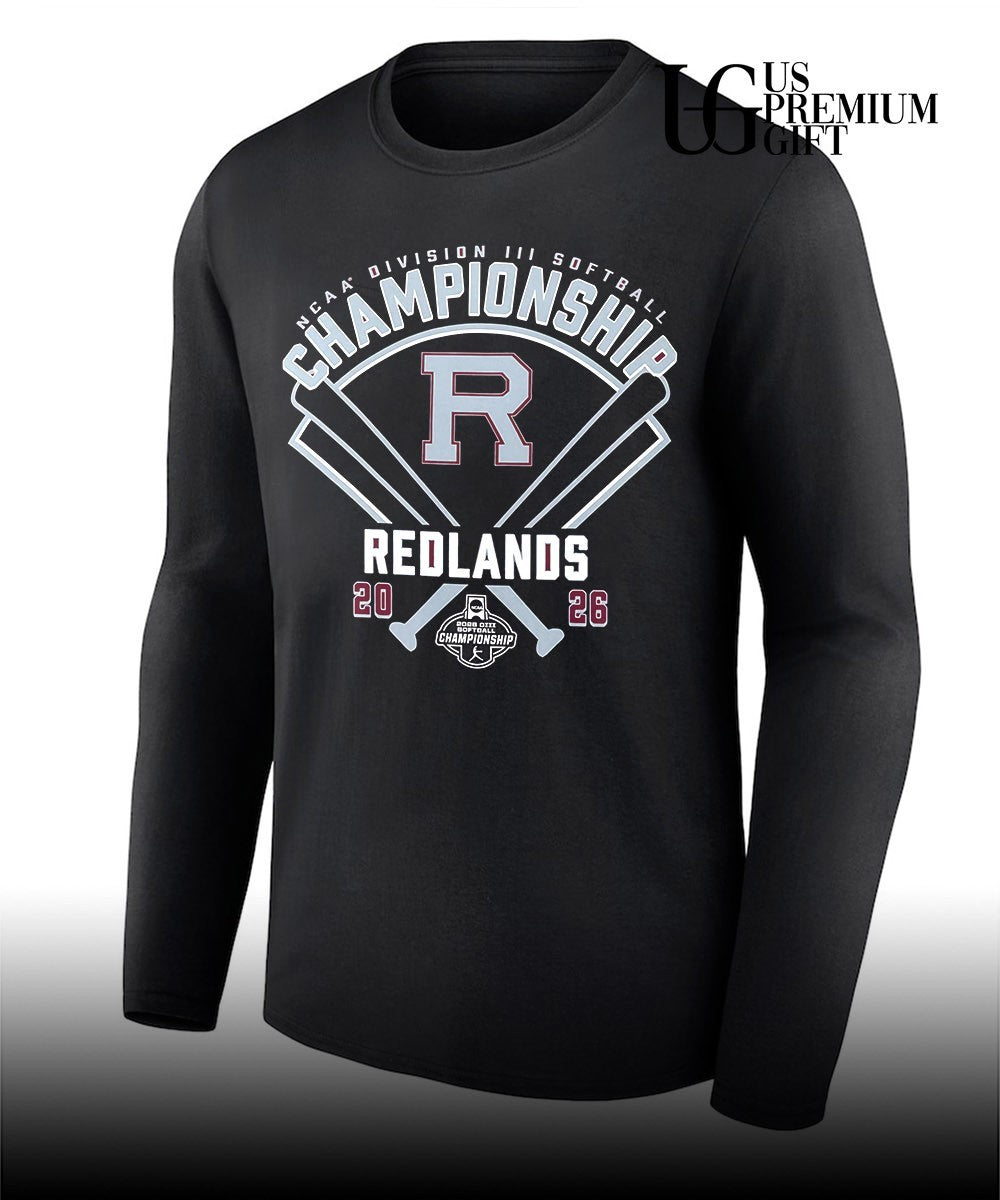 University of Redlands NCAA Division III Softball Championship 2026 shirt Unisex