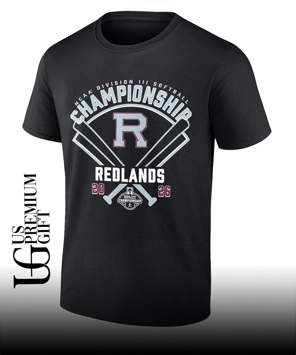 University of Redlands NCAA Division III Softball Championship 2026 shirt Unisex