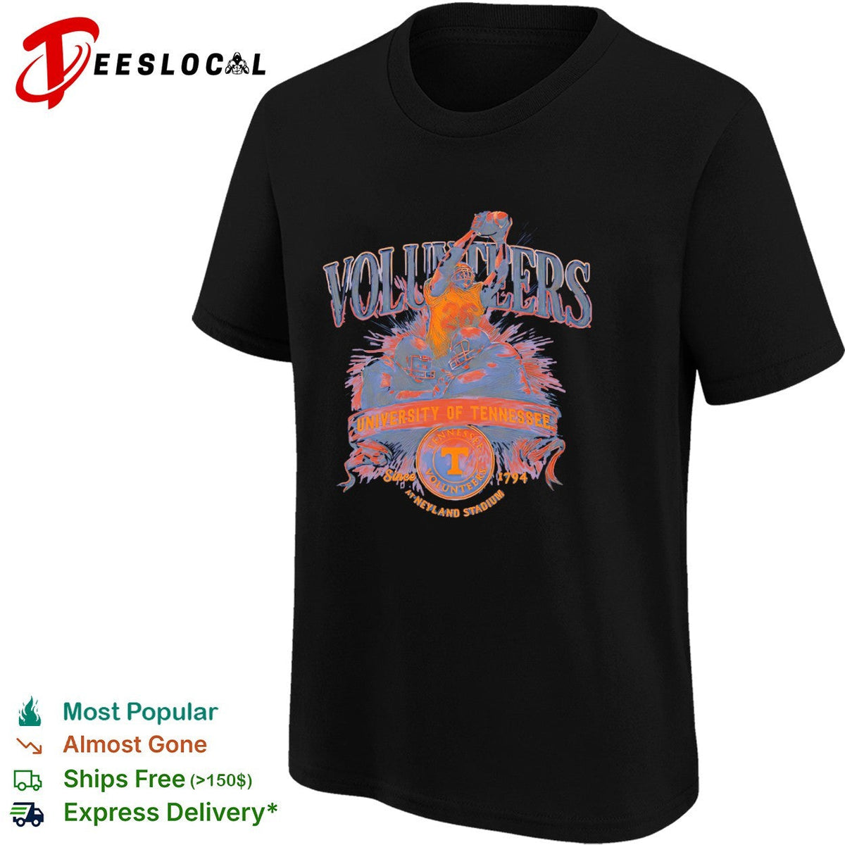 University of Tennessee Volunteers Since 1794 at Neyland Stadium shirt Unisex