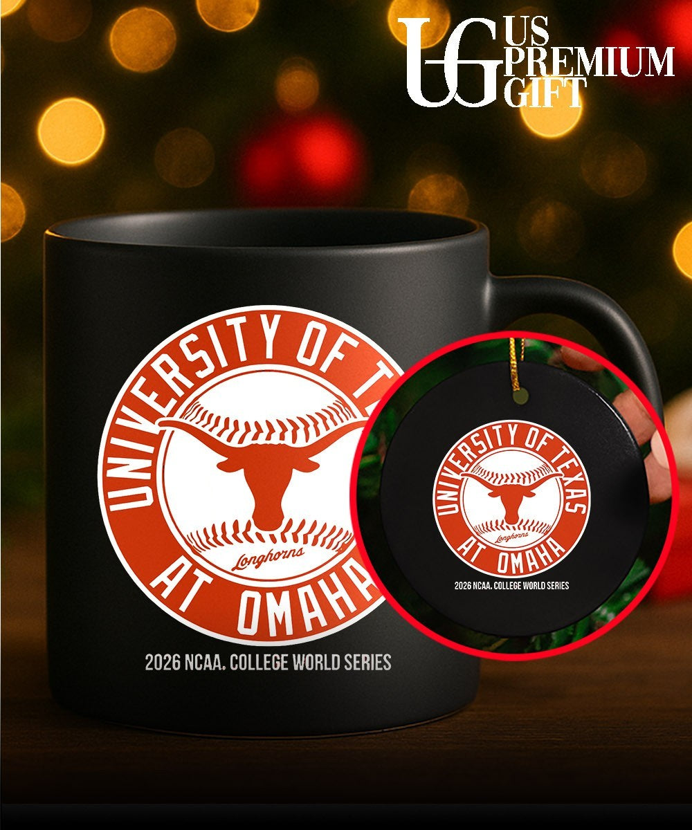 University of Texas at Omaha Texas Longhorns baseball 2026 NCAA College World Series shirt