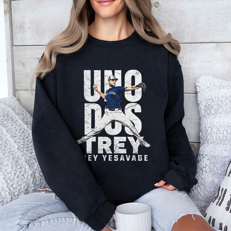 Uno Dos Trey Trey Yesavage T Shirt Unisex