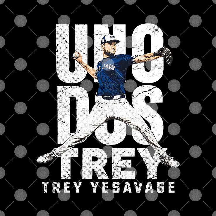 Uno Dos Trey Trey Yesavage T Shirt Unisex