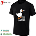 Untitled Goose Game Peace was never an option pixel art design funny meme shirt Unisex
