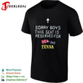 Up arrow sorry boys this seat is reserved for Mr Ant Tenna shirt Unisex