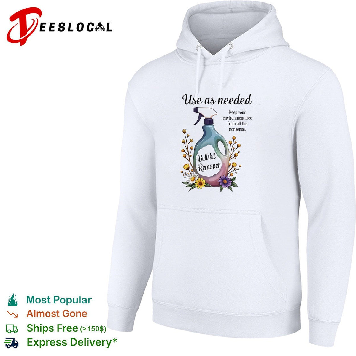 Use as needed bullshit remover keep your environment free from all the nonsense shirt Unisex