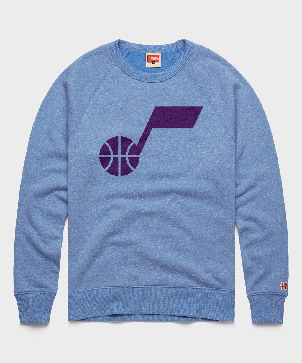 Utah Jazz Logo Crewneck Unisex