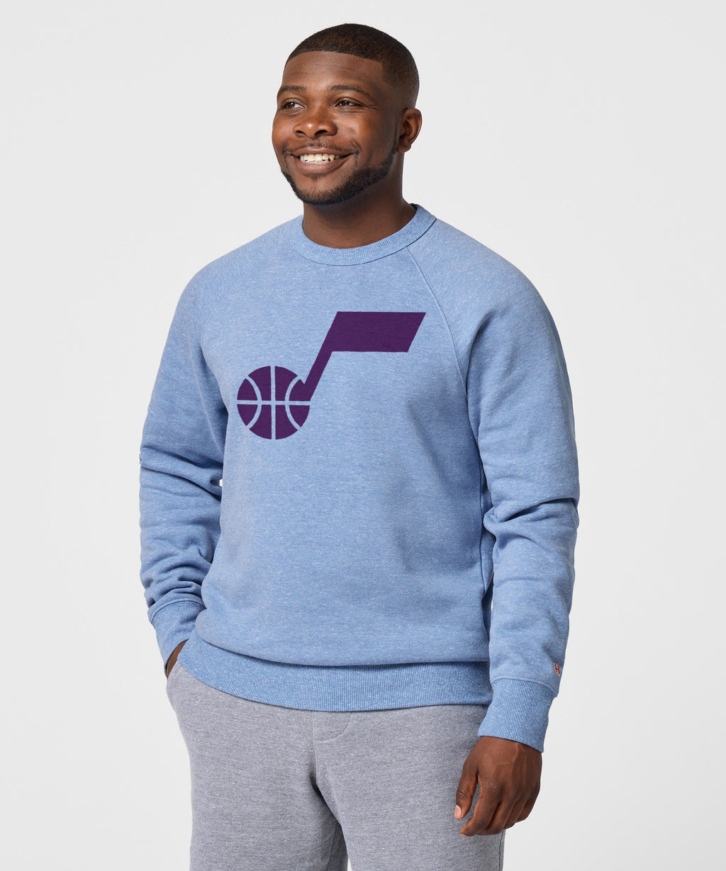 Utah Jazz Logo Crewneck Unisex