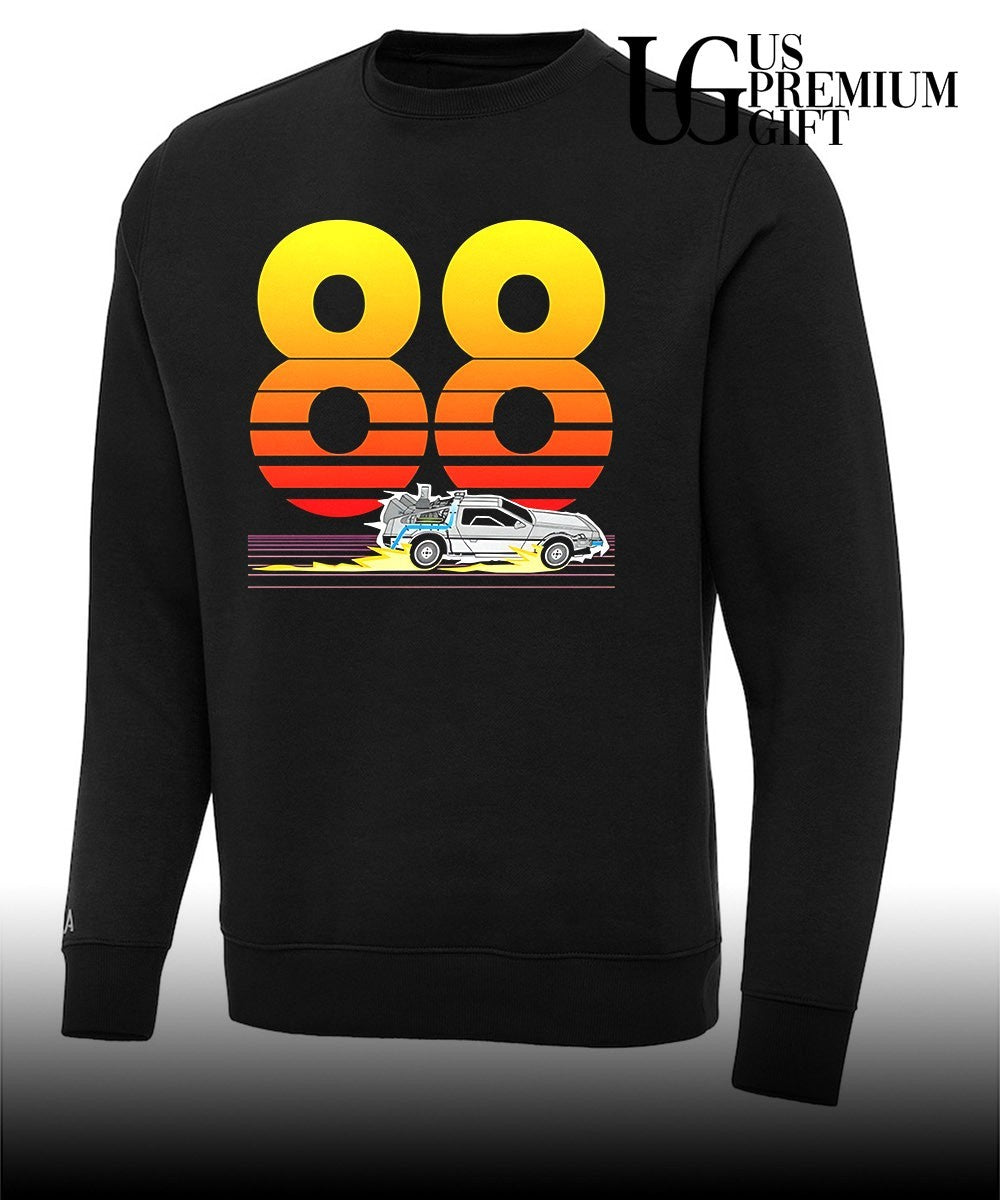 VHS Time Machine Back to the Future sunset shirt Unisex