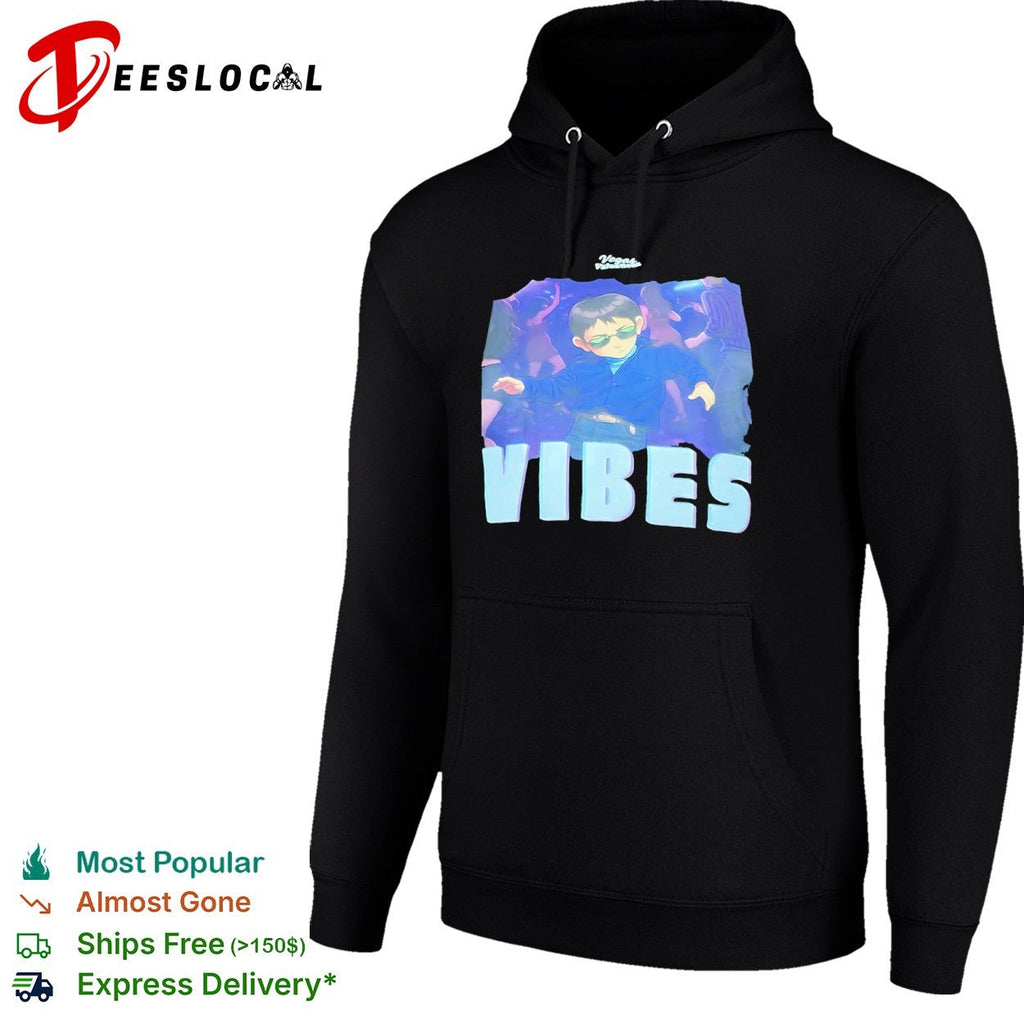 VIBES comic character shirt Unisex