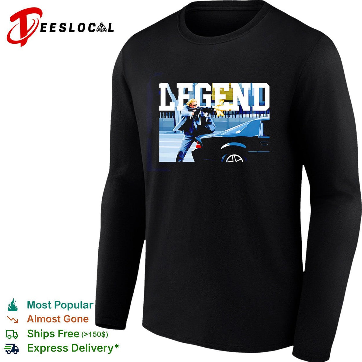Val Kilmer Heat The Heist Legend shirt Unisex