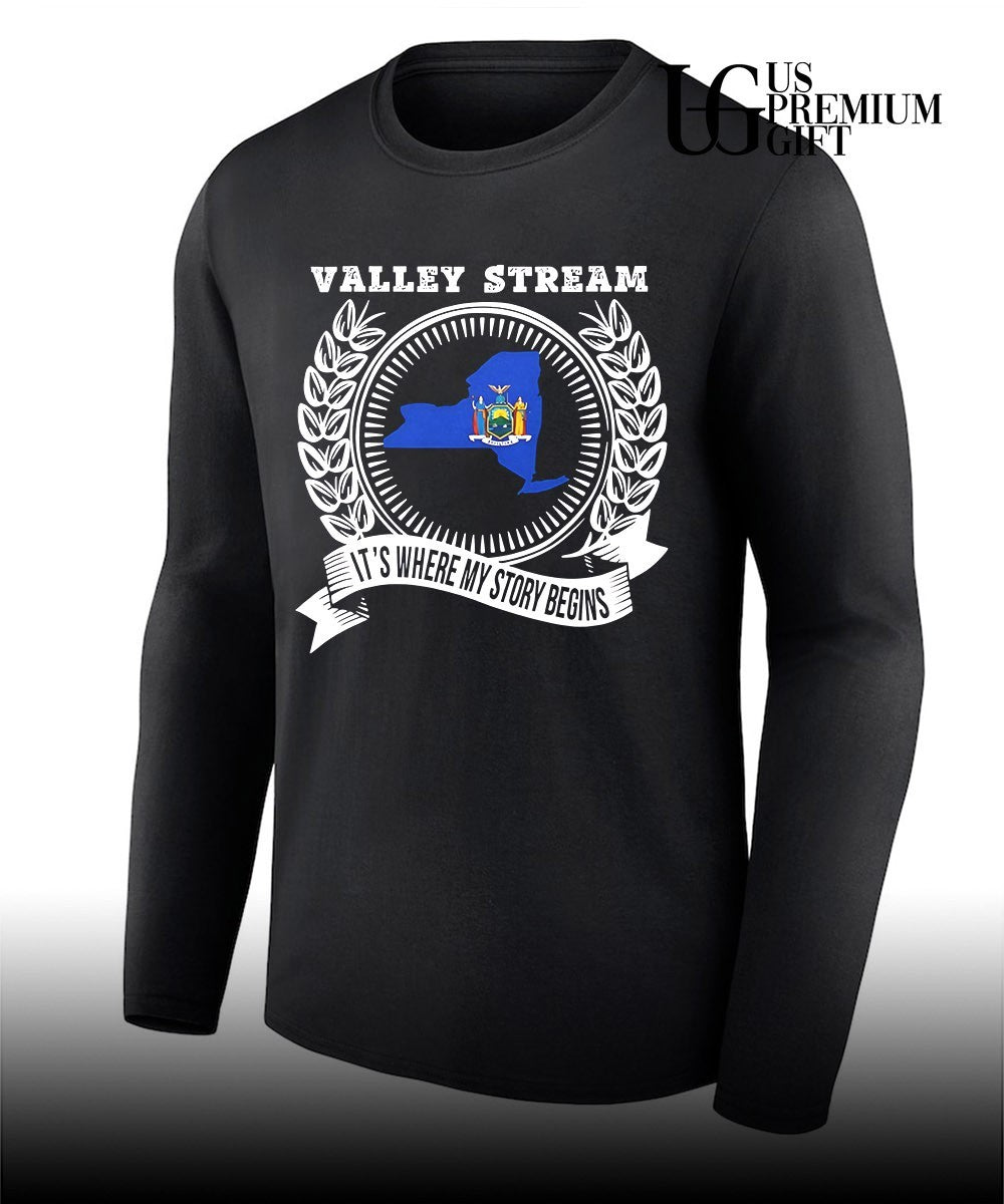 Valley Stream It’s Where My Story Begins shirt Unisex