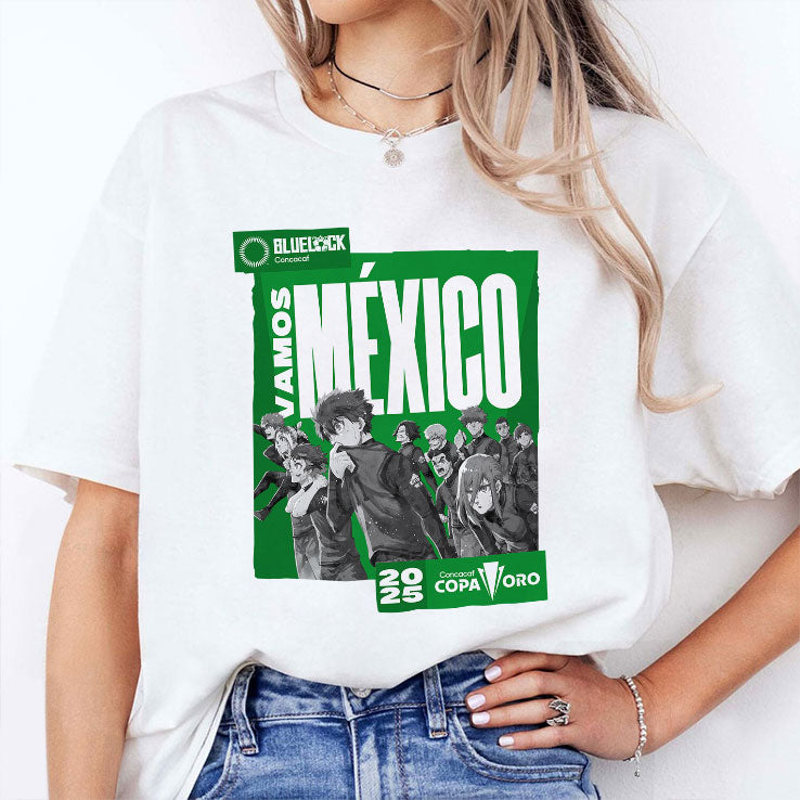 Vamos Mexico Blue Lock x Concacaf Team Z Gold Cup 2025 Standard Shirt Unisex