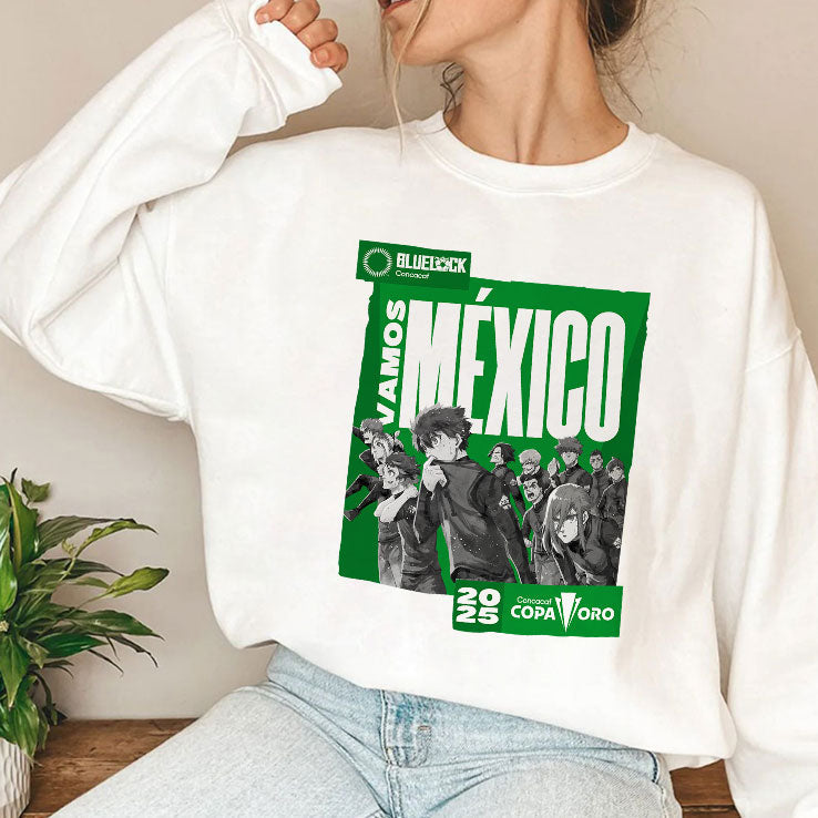 Vamos Mexico Blue Lock x Concacaf Team Z Gold Cup 2025 Standard Shirt Unisex