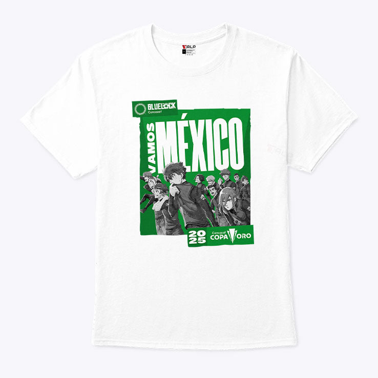 Vamos Mexico Blue Lock x Concacaf Team Z Gold Cup 2025 Standard Shirt Unisex