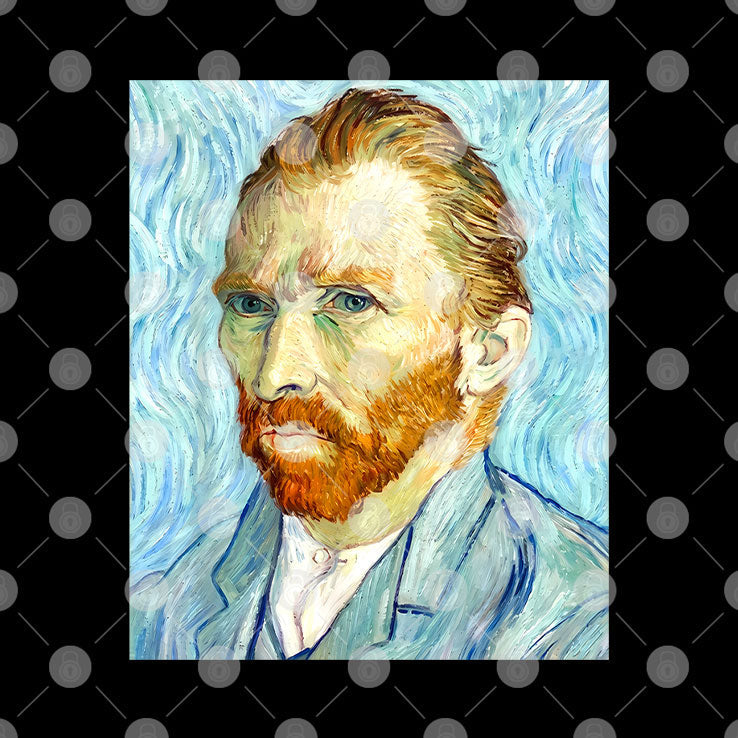 Van Gogh Self Portrait T Shirt Unisex
