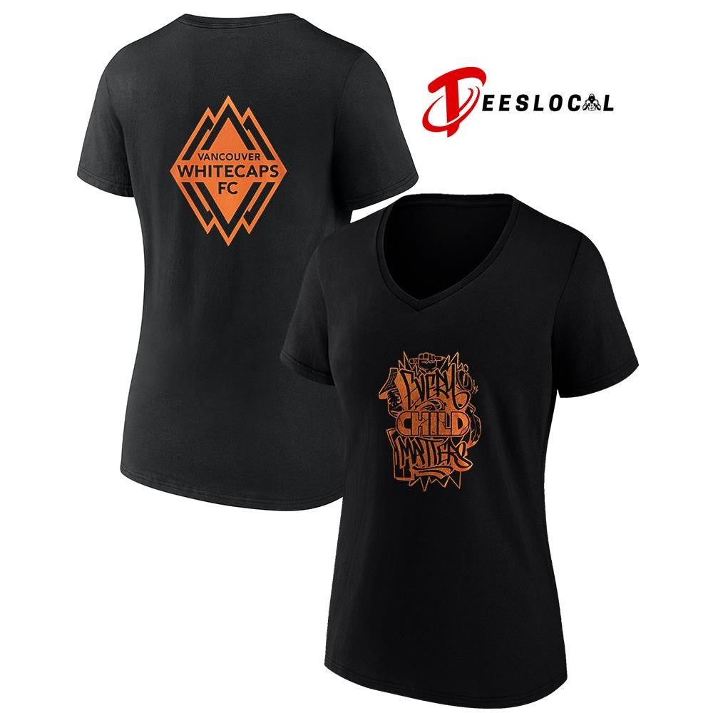 Vancouver Whitecaps FC every child matters logo shirt Unisex