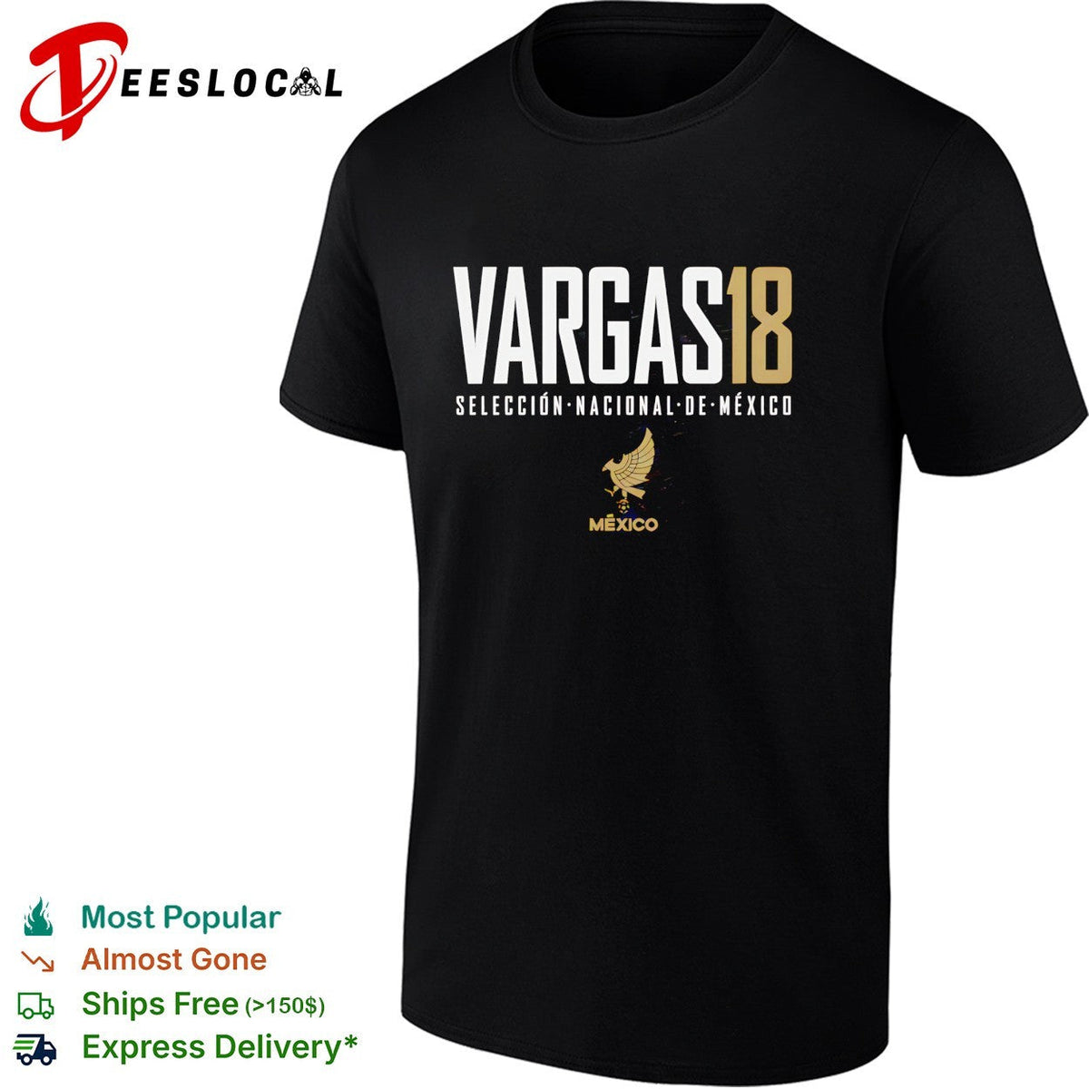 Vargas 18 Mexico Seleccion Nacional de Mexico shirt Unisex