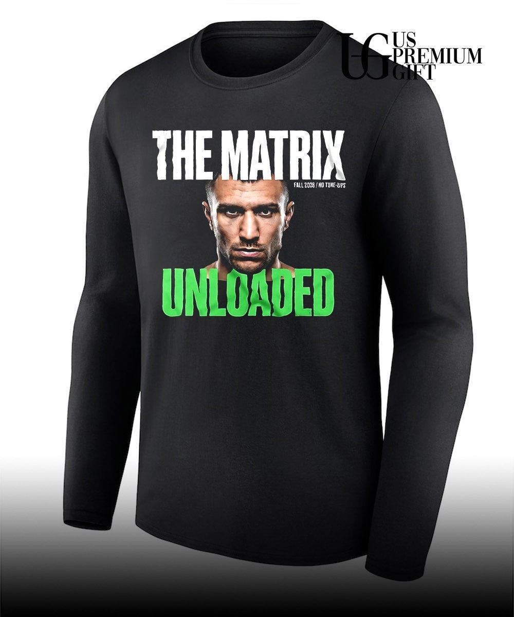 Vasyl Lomachenko boxing the Matrix fall 2026 no tuneups unloaded shirt Unisex