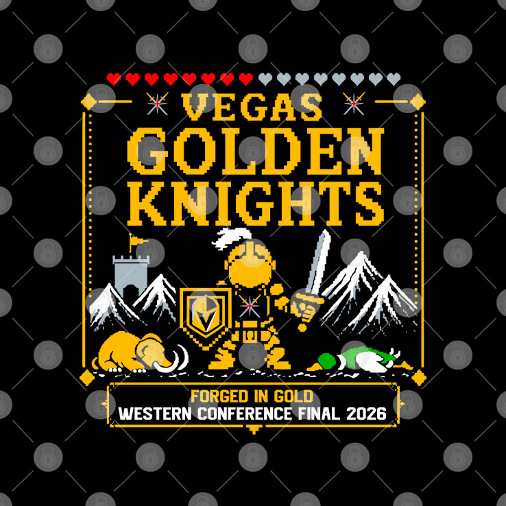 Vegas Golden Knights 2026 Western Conference Final T Shirt Unisex