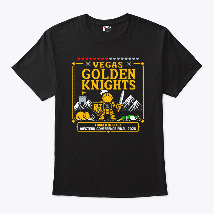 Vegas Golden Knights 2026 Western Conference Final T Shirt Unisex