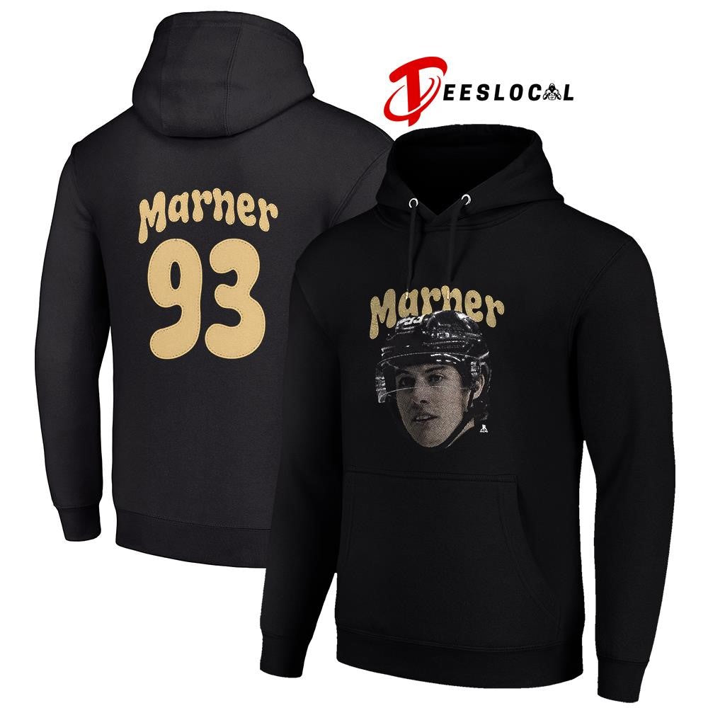 Vegas Golden Knights Mitch Marner portrait name and number shirt Unisex