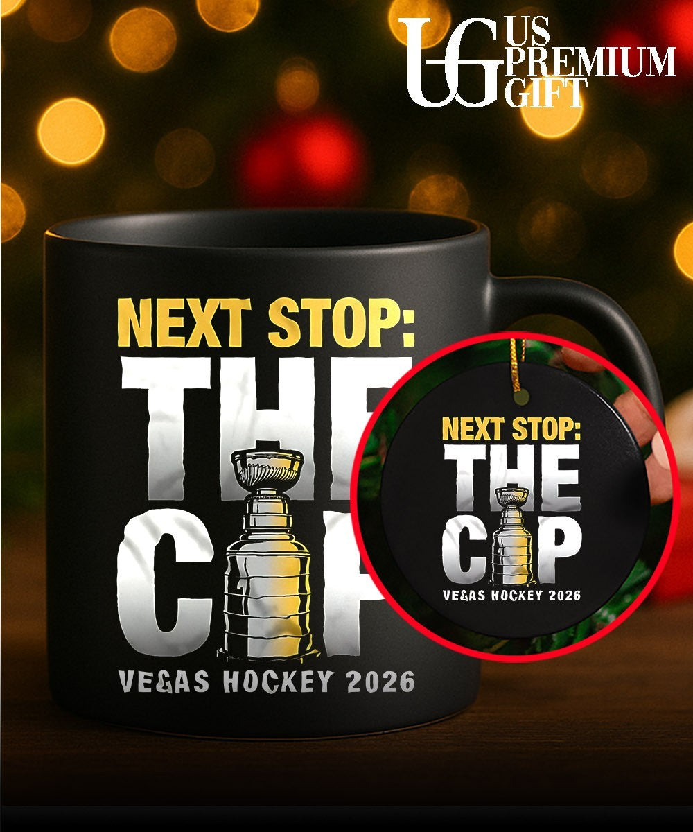 Vegas Golden Knights Stanley Cup NHL next stop the cup Vegas hockey 2026 shirt Unisex