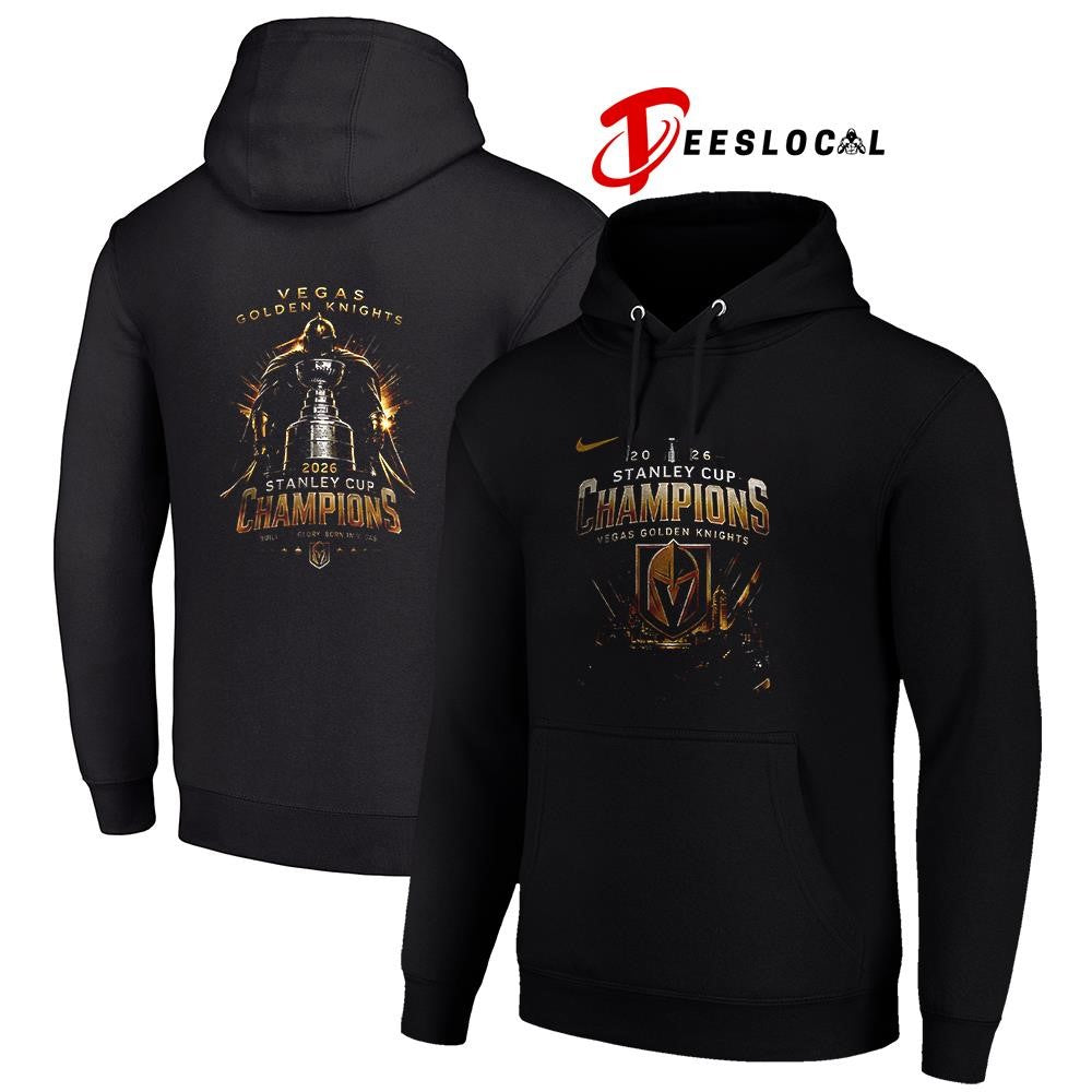 Vegas Golden Knights Stanley Cup champions trophy graphic shirt Unisex