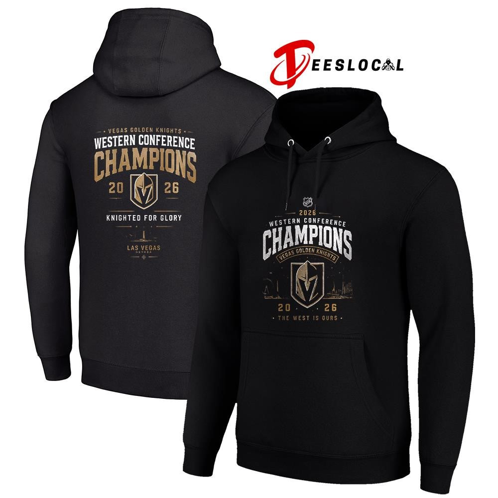 Vegas Golden Knights Western Conference champions Knighted for glory shirt Unisex