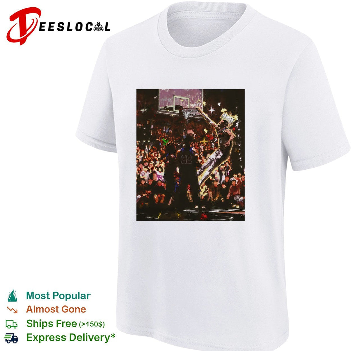 Victor Wamby San Antonio Spuers NBA Finals dunk live event crowd photo shirt Unisex