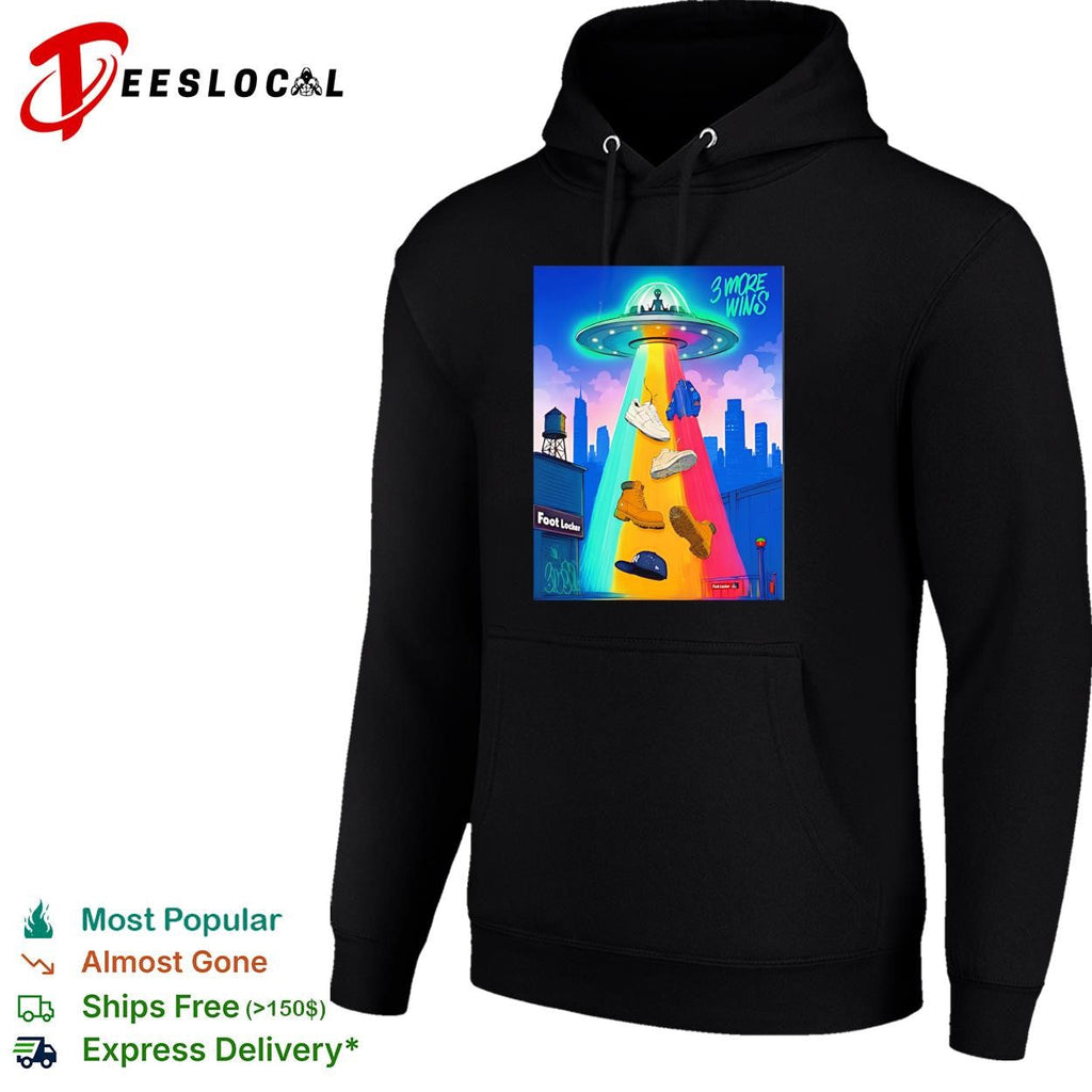 Victor Wembanyama 3 More Wins UFO Abduction shirt Unisex