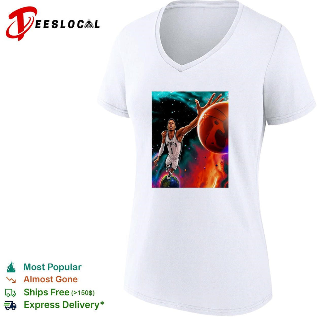 Victor Wembanyama Cosmic Dunk San Antonio Spurs shirt Unisex