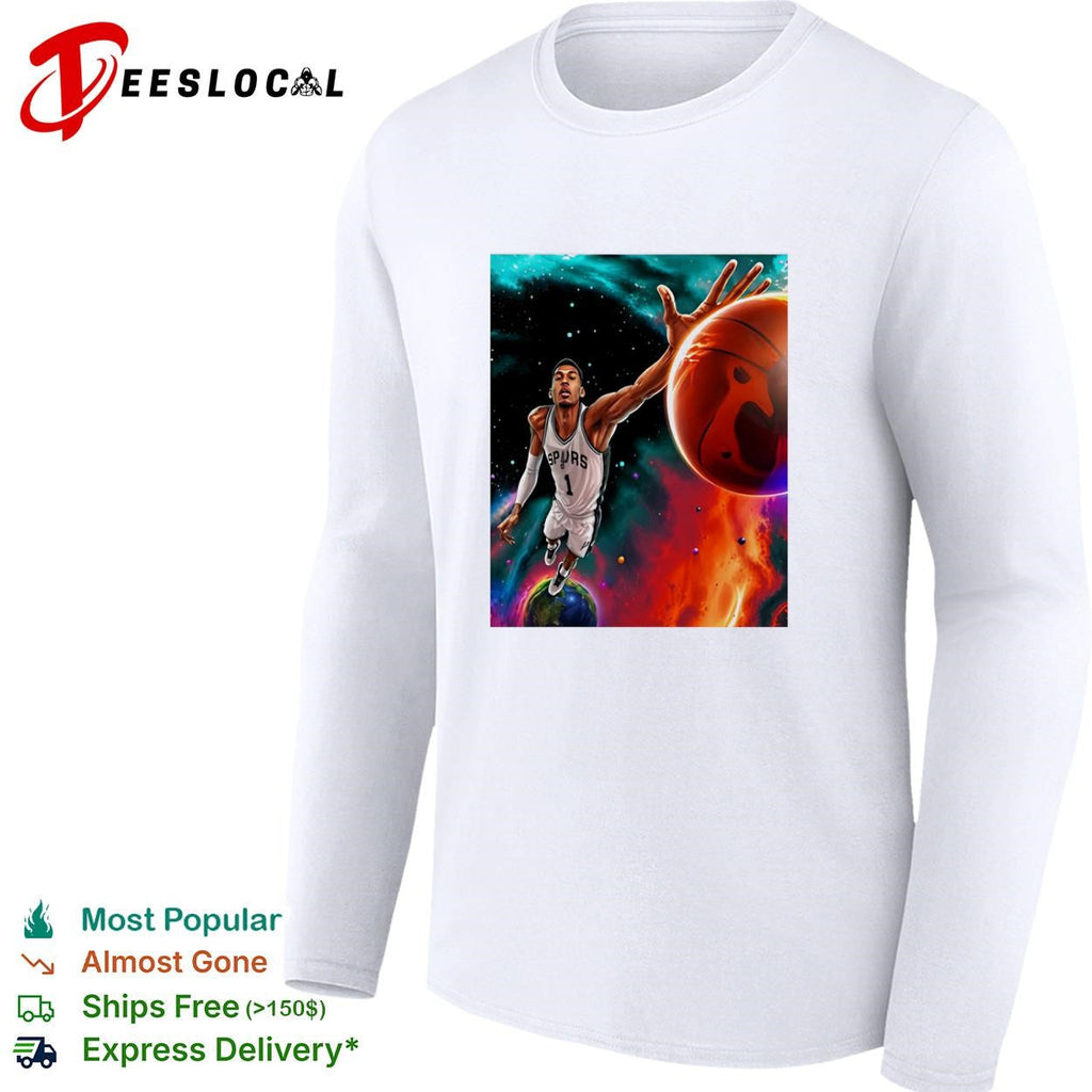 Victor Wembanyama Cosmic Dunk San Antonio Spurs shirt Unisex
