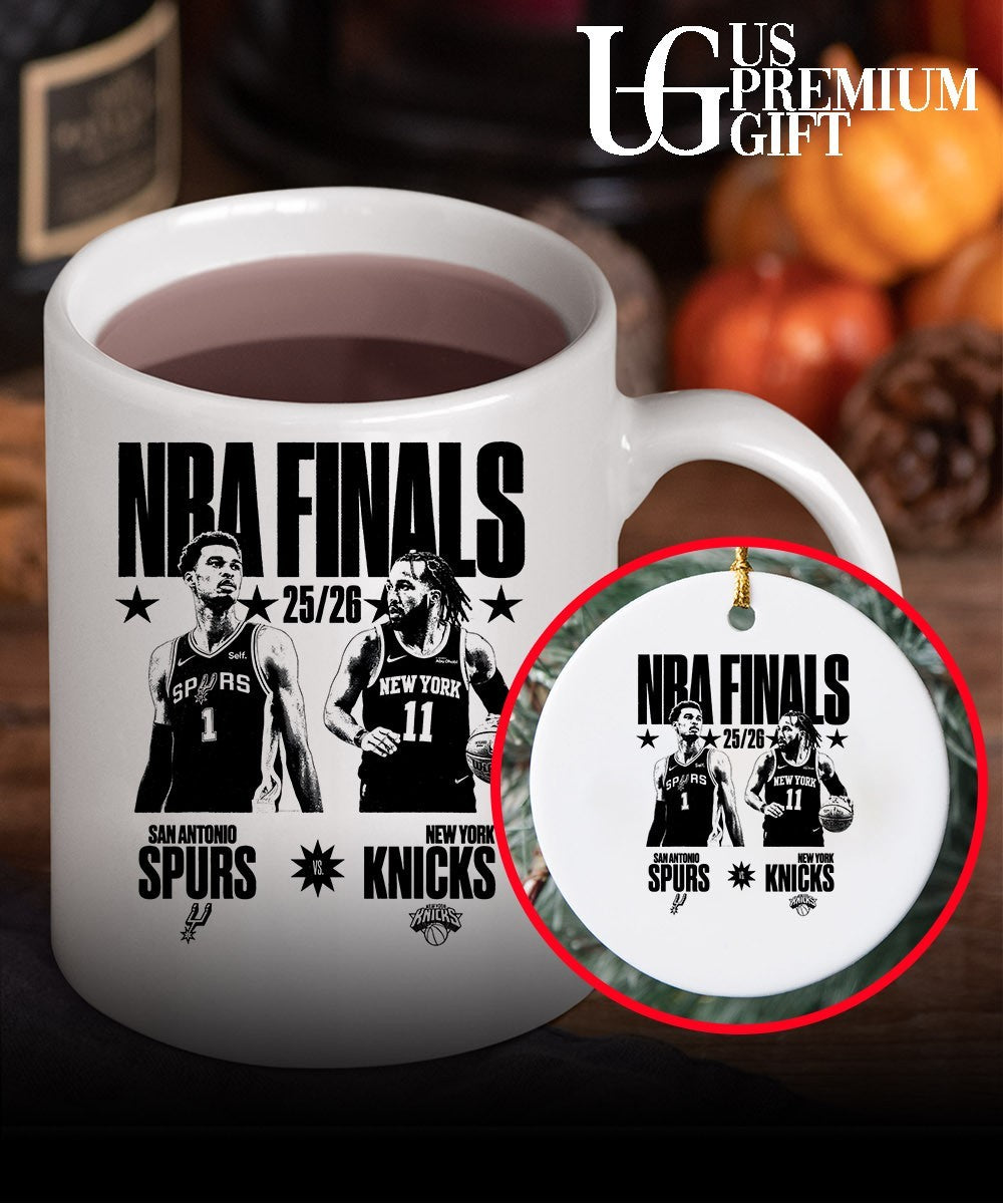 Victor Wembanyama Jalen Brunson Spurs Knicks NBA Finals 25_26 shirt Unisex