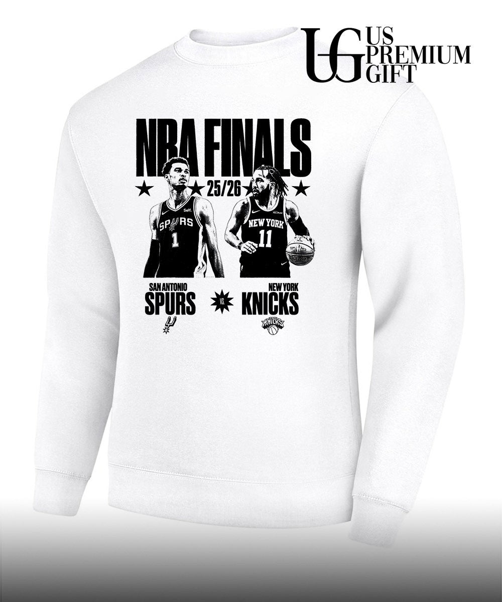 Victor Wembanyama Jalen Brunson Spurs Knicks NBA Finals 25_26 shirt Unisex