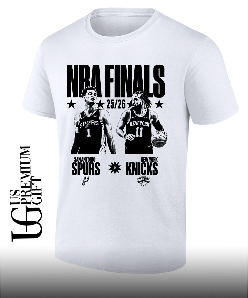 Victor Wembanyama Jalen Brunson Spurs Knicks NBA Finals 25_26 shirt Unisex