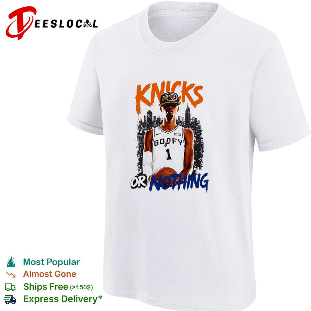 Victor Wembanyama SA Spurs Goofy Or Nothing NBA Finals 2026 retro shirt Unisex