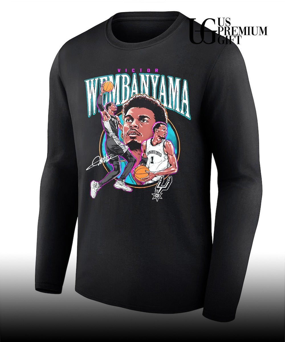 Victor Wembanyama San Antonio Spurs 2026 NBA Finals signature shirt Unisex