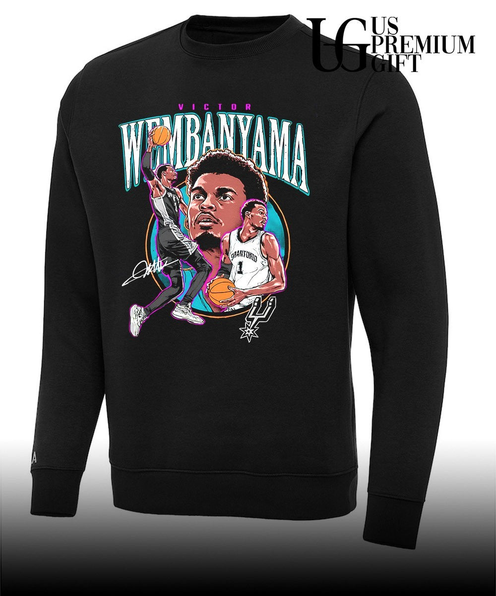 Victor Wembanyama San Antonio Spurs 2026 NBA Finals signature shirt Unisex