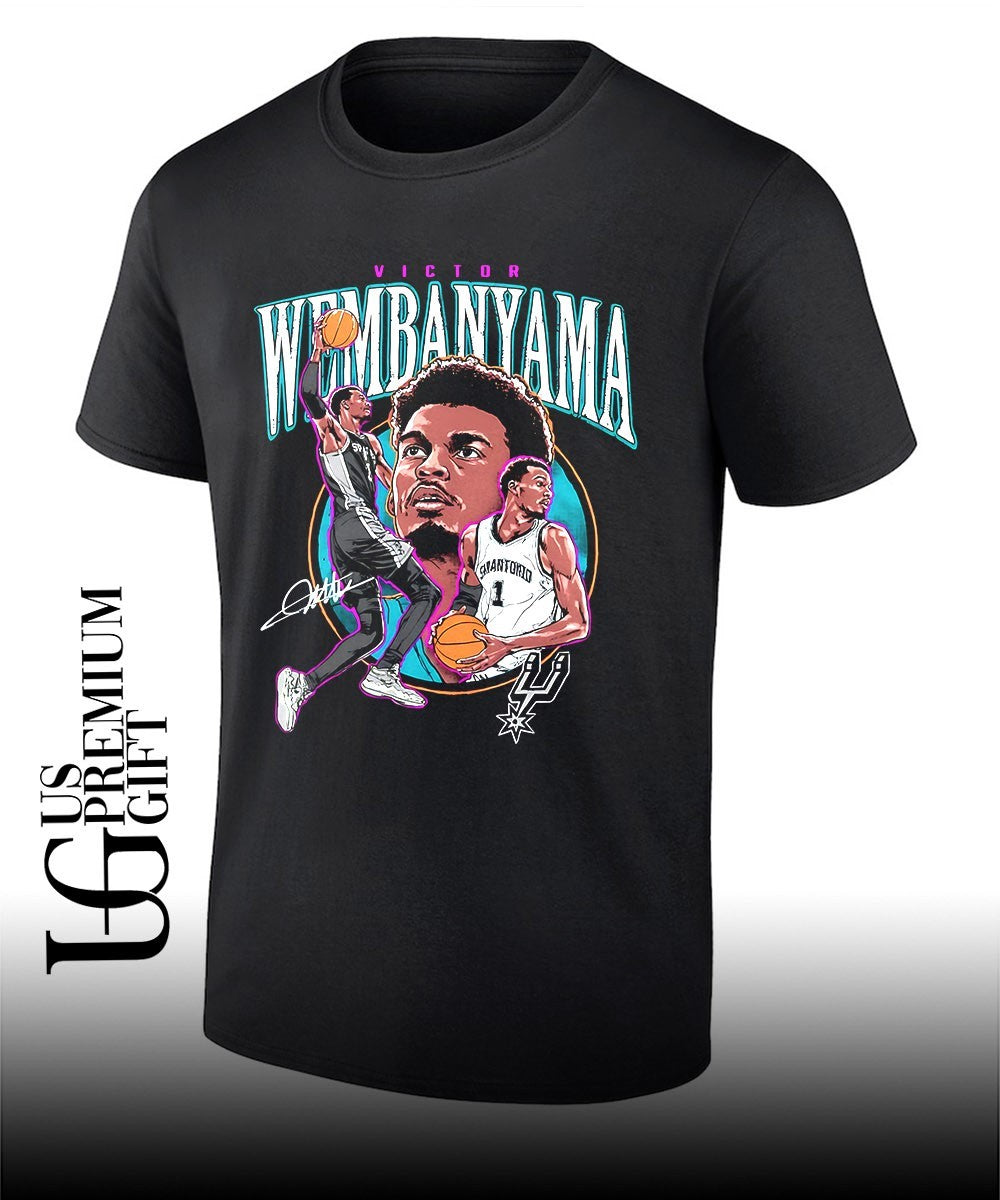 Victor Wembanyama San Antonio Spurs 2026 NBA Finals signature shirt Unisex
