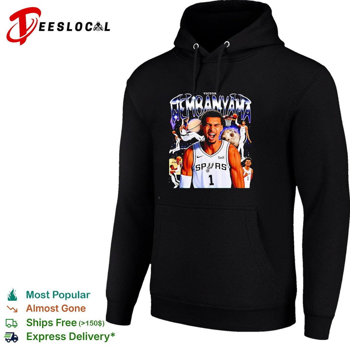 Victor Wembanyama San Antonio Spurs Alien Vintage Bootleg Graphic Finals 2026 shirt Unisex