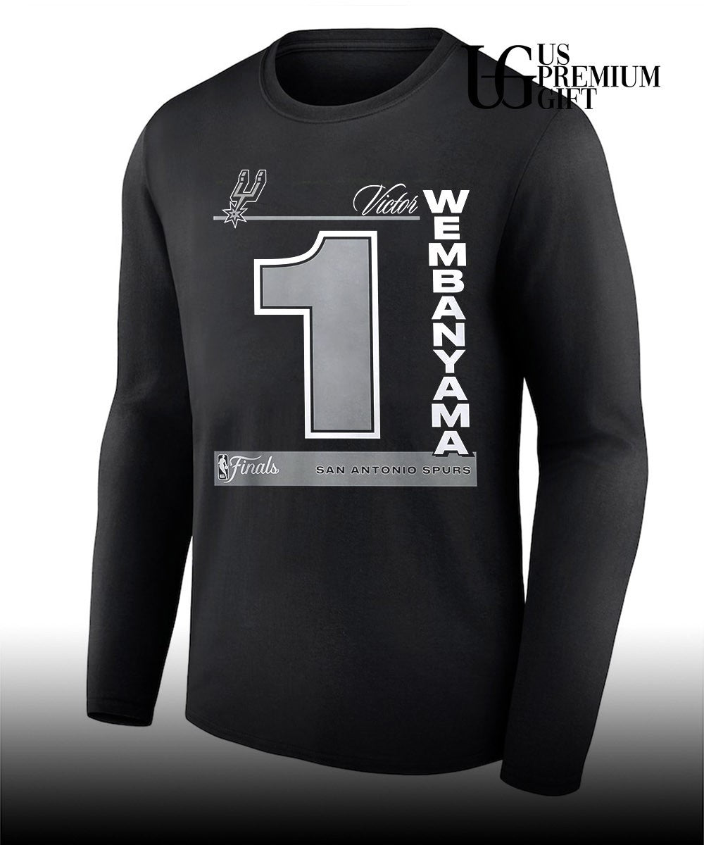 Victor Wembanyama San Antonio Spurs NBA Finals 1 logo shirt Unisex