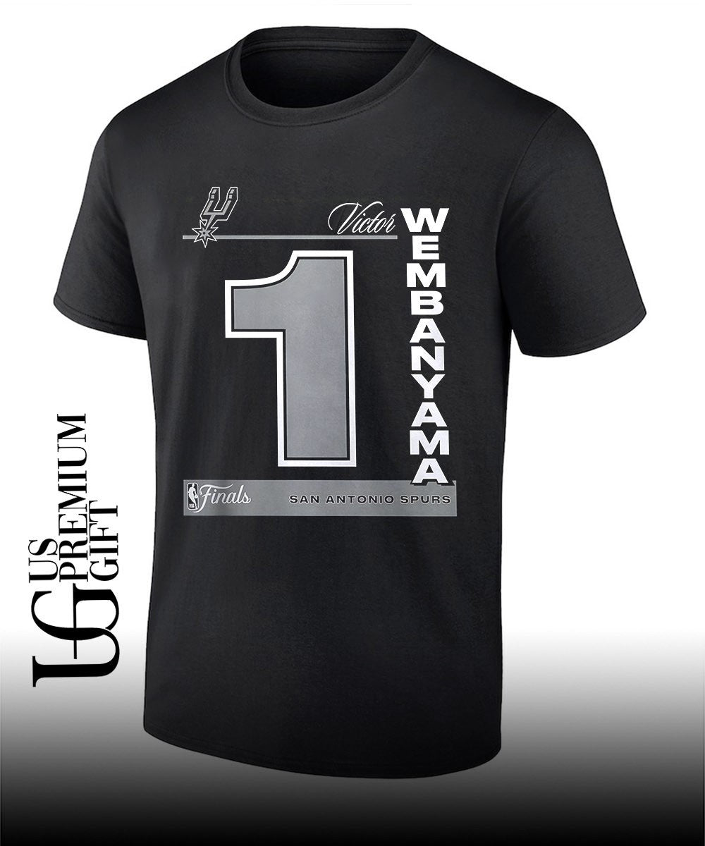 Victor Wembanyama San Antonio Spurs NBA Finals 1 logo shirt Unisex