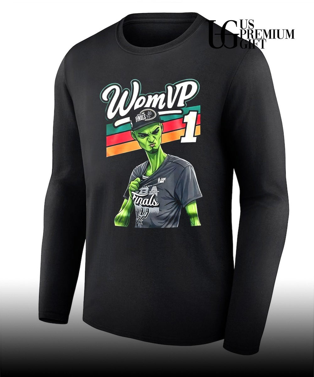 Victor Wembanyama San Antonio Spurs NBA Finals WemVP 1 Alien Basketball shirt Unisex
