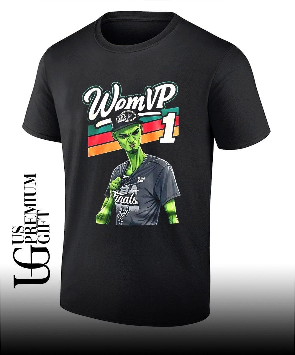 Victor Wembanyama San Antonio Spurs NBA Finals WemVP 1 Alien Basketball shirt Unisex