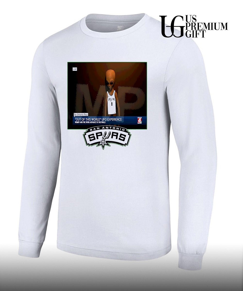 Victor Wembanyama San Antonio Spurs NBA Out of This World UFO Experience shirt Unisex