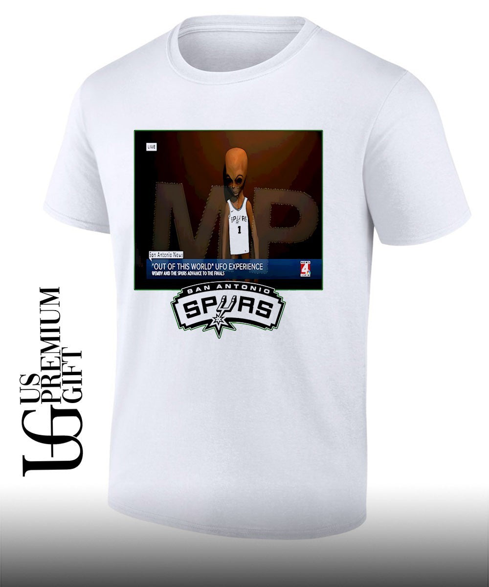 Victor Wembanyama San Antonio Spurs NBA Out of This World UFO Experience shirt Unisex
