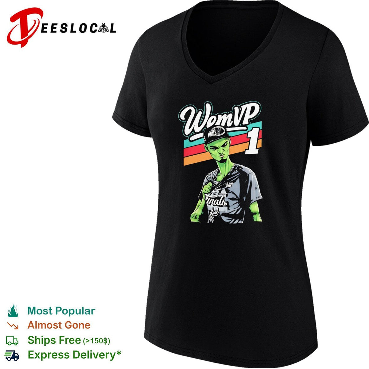 Victor Wembanyama San Antonio Spurs NBA WemVP 1 Finals Parody shirt Unisex