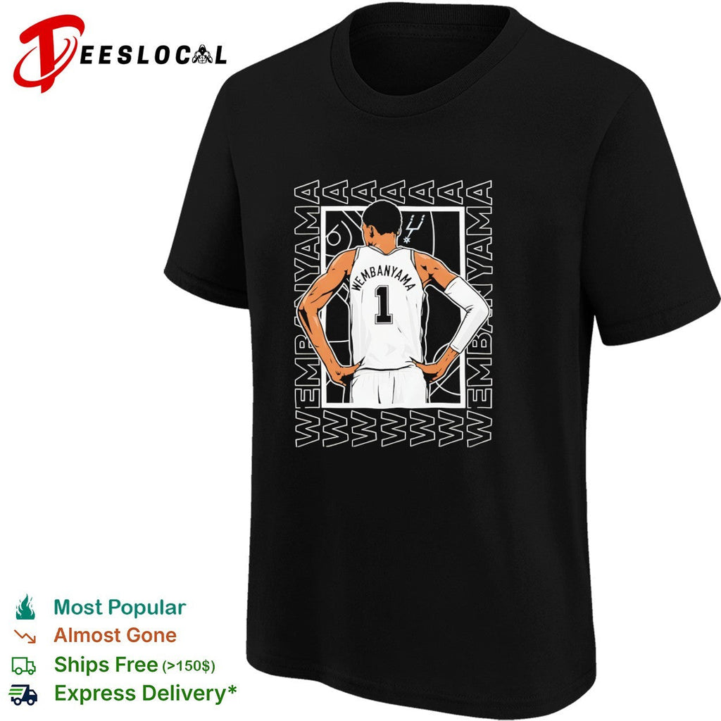 Victor Wembanyama San Antonio Spurs NBA Wembanyama shirt Unisex