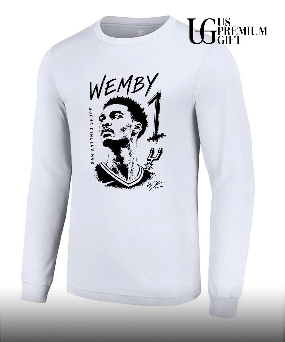 Victor Wembanyama San Antonio Spurs NBA Wemby 1 basketball 2026 Finals shirt Unisex
