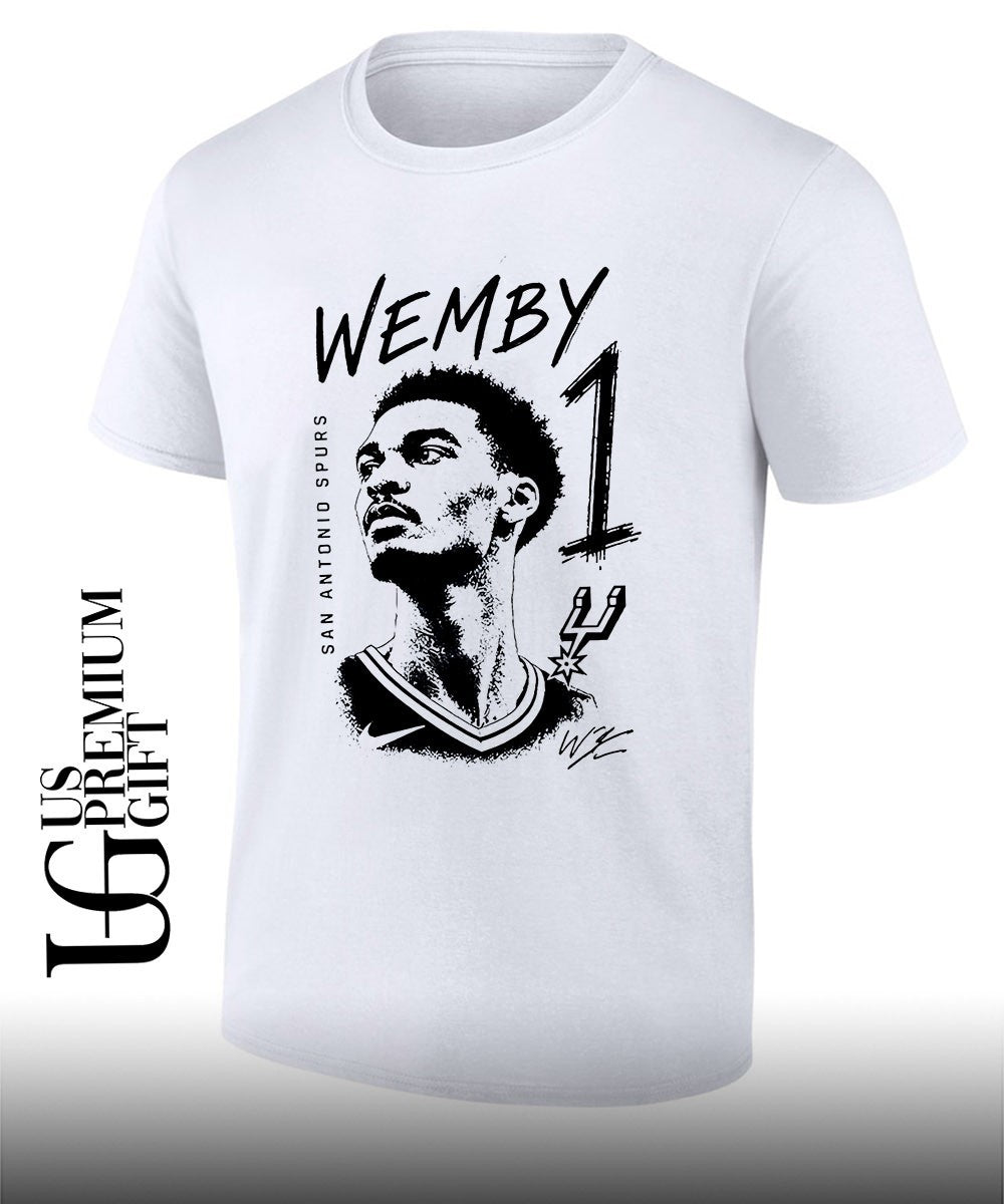 Victor Wembanyama San Antonio Spurs NBA Wemby 1 basketball 2026 Finals shirt Unisex